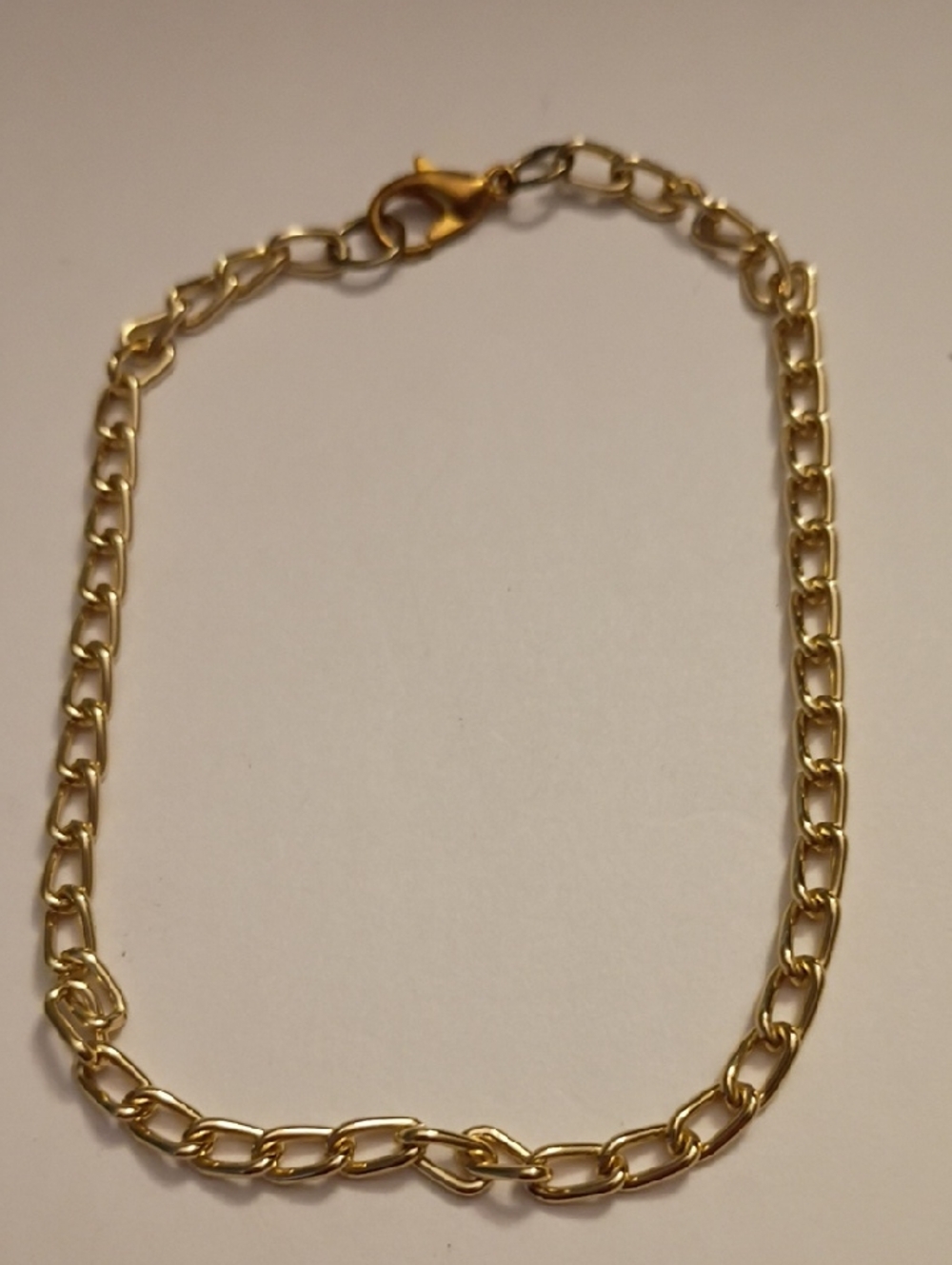 Classic Gold Chain Bracelet - Mens Jewelry